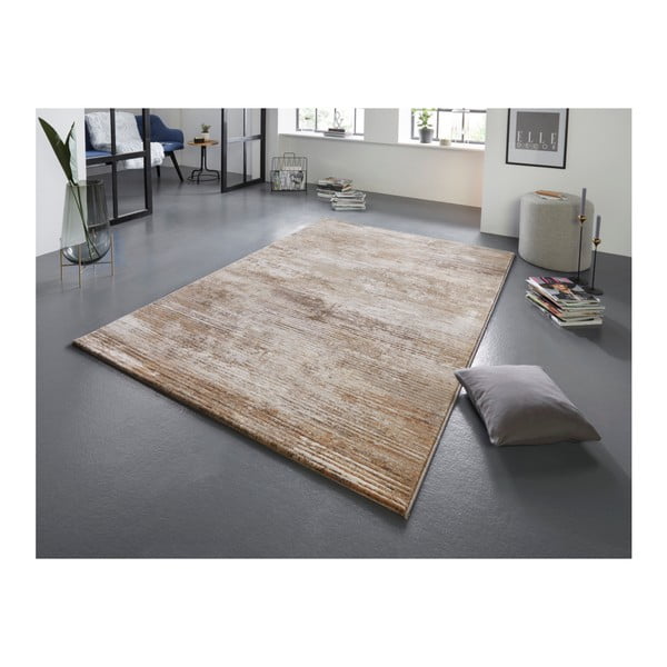 Smeđe-krem tepih Elle Decoration Arty Trappes, 160 x 230 cm-image-1