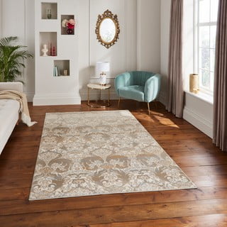 Tepih u zlatnoj boji/sivo-bež 200x285 cm Imperial Gold – Think Rugs