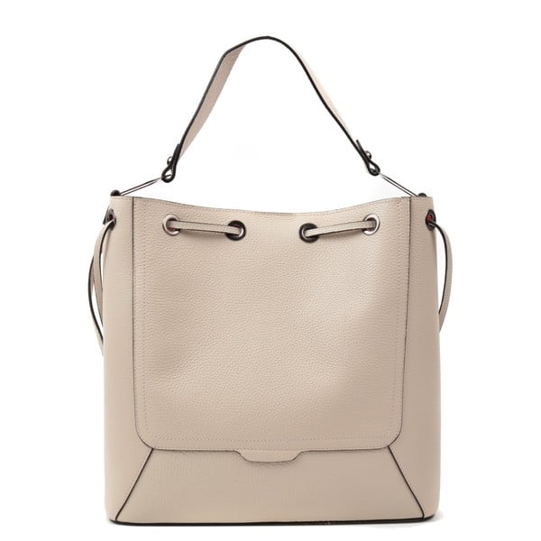 Bež kožna torbica Renata Corsi Havna-image-3