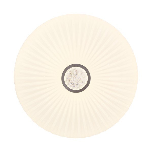 Bijela LED stropna svjetiljka s daljinskim upravljačem/s mogućnosti zatamnjivanja 38x38 cm Perola – Candellux Lighting-image-3