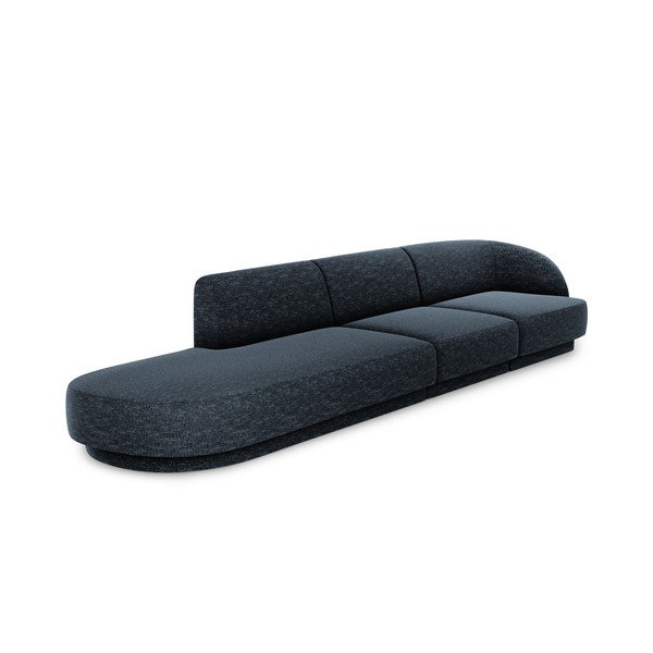 Tamno plavi kauč 302 cm Miley - Micadoni Home-image-3
