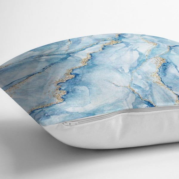 Jastučnica Minimalist Cushion Covers Aquatic Marble, 45 x 45 cm-image-1