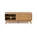 TV komoda u dekoru hrasta u prirodnoj boji 130x50 cm Kensal – Woodman