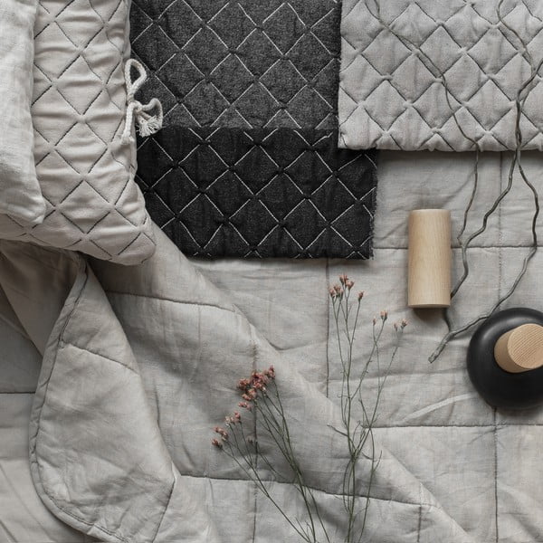 Crni tapecirani krevet za jednu osobu s podnicom 90x200 cm Sleepy Luna - Miuform-image-2