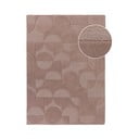 Ružičasti vuneni tepih Flair Rugs Gigi, 120 x 170 cm