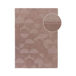 Ružičasti vuneni tepih Flair Rugs Gigi, 120 x 170 cm