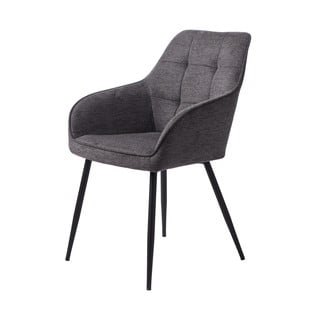 Tamno siva blagovaonska stolica Nolan – Unique Furniture