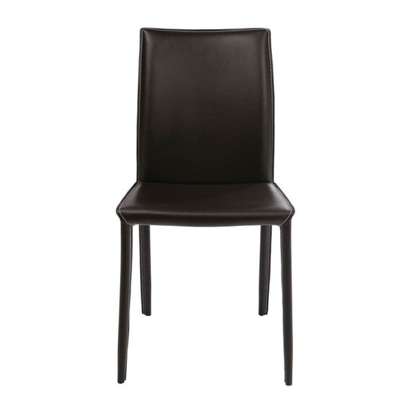 Set od 2 tamno smeđe blagovaonske stolice Kare Design Milano