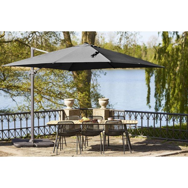 Crni suncobran ø 295 cm Baza – House Nordic-image-2