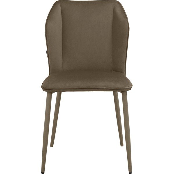 Smeđe baršunaste blagovaonske stolice u setu 2 kom Wilma – Støraa-image-2