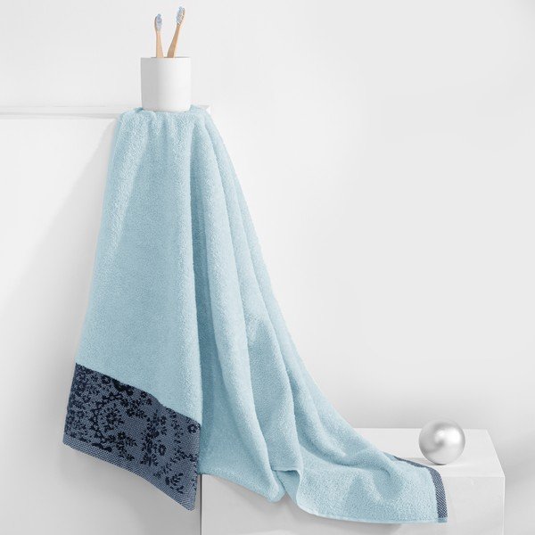 Plavi pamučan ručnik od frotira 70x140 cm Crea – AmeliaHome-image-2