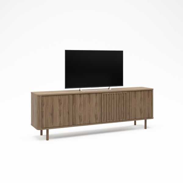 TV komoda u dekoru hrasta u prirodnoj boji 180x60,5x35 cm Salma – Marckeric-image-4