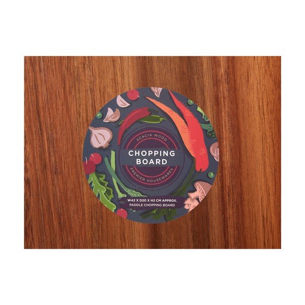 Daska za rezanje od bagremovog drveta Premier Housewares , 42 x 20 cm-image-3