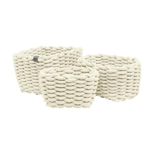 Tekstilne košare u setu 3 kom 30x25x19 cm Tom Tailor – Wenko