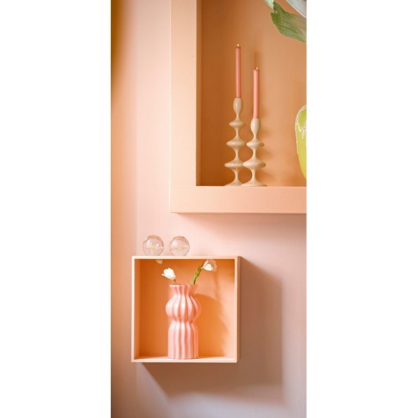 Ružičasta staklena vaza (visina 28 cm) Terento – Light & Living-image-1