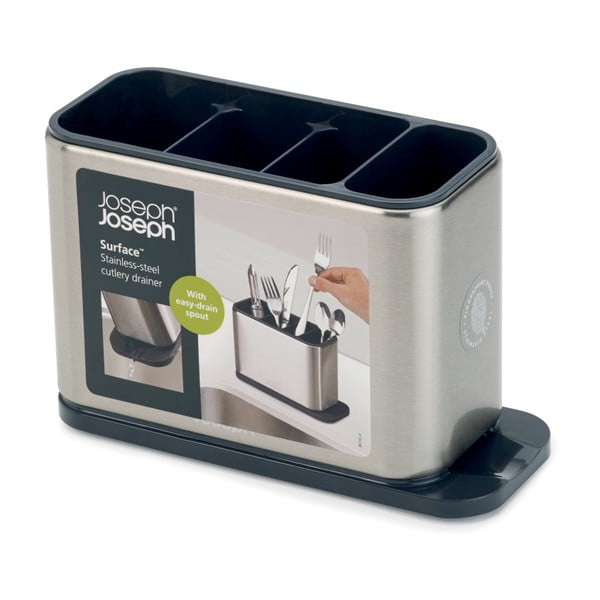 Stalak za cijeđenje posuđa od nehrđajućeg čelika Joseph Joseph Surface-image-1