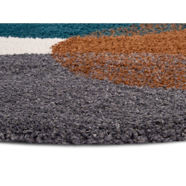 Smeđi okrugli tepih ø 160 cm Arti – Hanse Home-image-3
