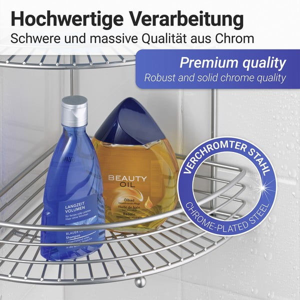 Kutna polica za kupaonicu Wenkoo Milano-image-4