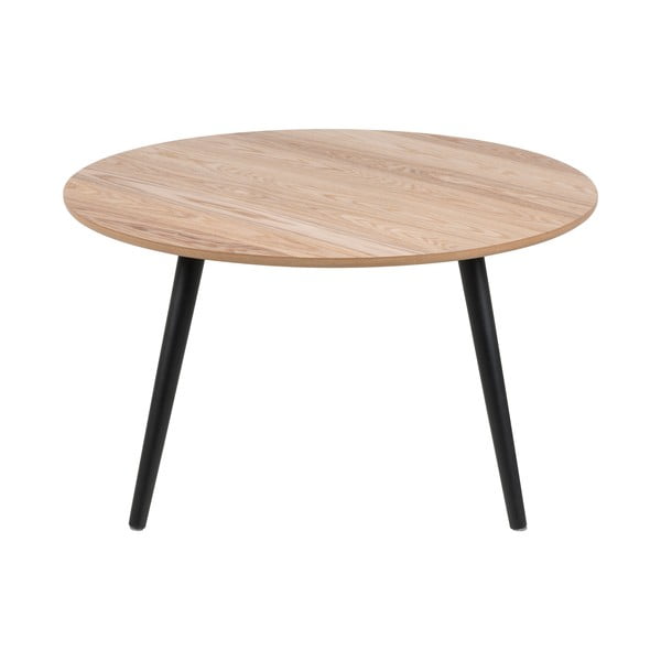 Stolić s furnirom od drva jasena Actona Stafford, ⌀ 80 cm-image-2