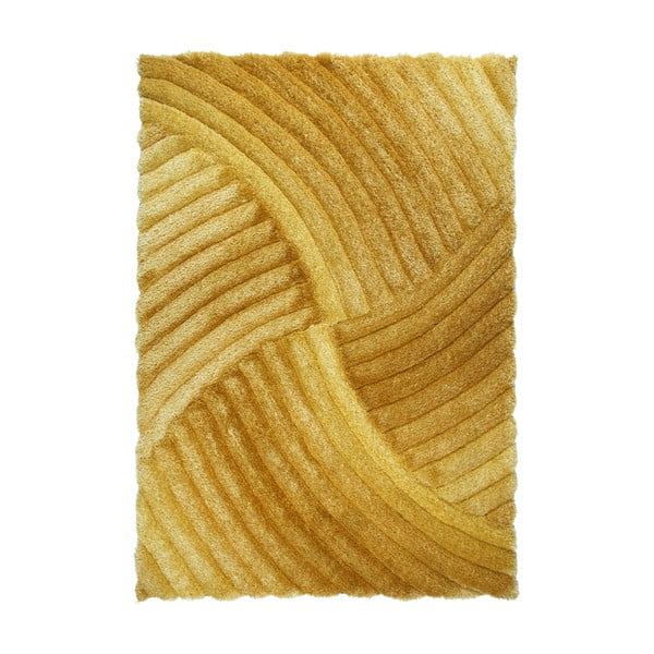 Narančasti tepih Flair Rugs Furrow, 120 x 170 cm