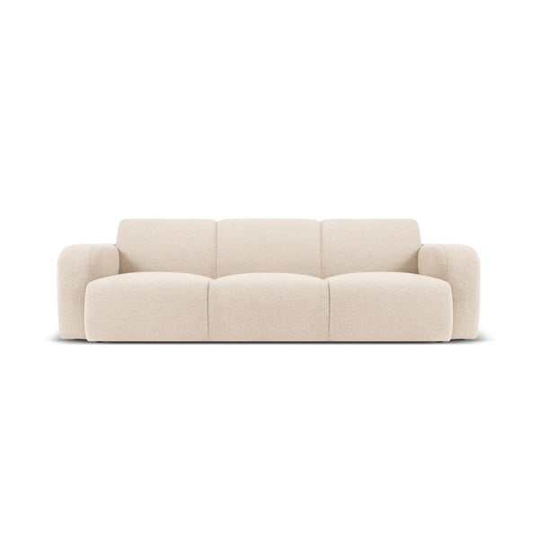 Bež sofa od bouclé tkanine 235 cm Molino – Micadoni Home