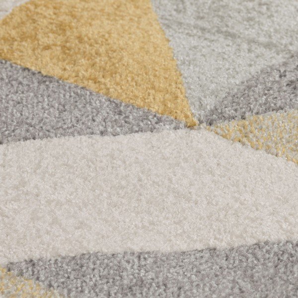 Sivo-žuti tepih Flair Rugs Urban Triangle, 200 x 275 cm-image-1