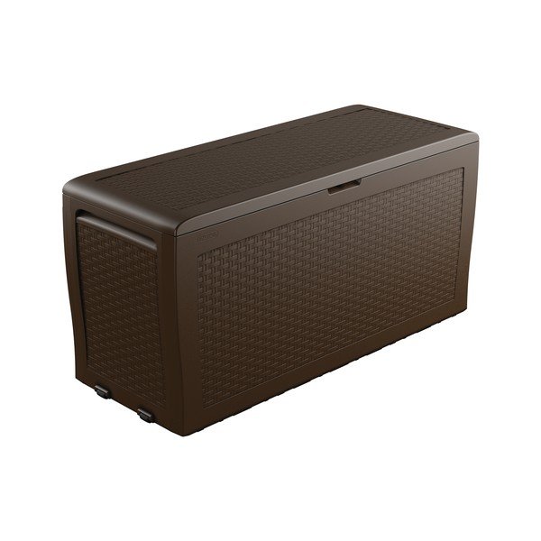 Tamno smeđa plastična vrtna kutija za pohranu Samoa – Keter-image-2