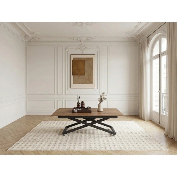 Stolić za kavu u prirodnoj boji 80x120 cm Diana – Bobochic Paris-image-2