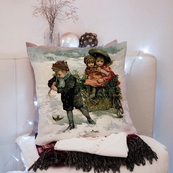 Ukrasna jastučnica s božićnim motivom 43x43 cm – Mila Home-image-3