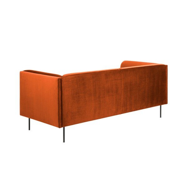 Acton Nevada sofa od narančastog baršuna-image-2