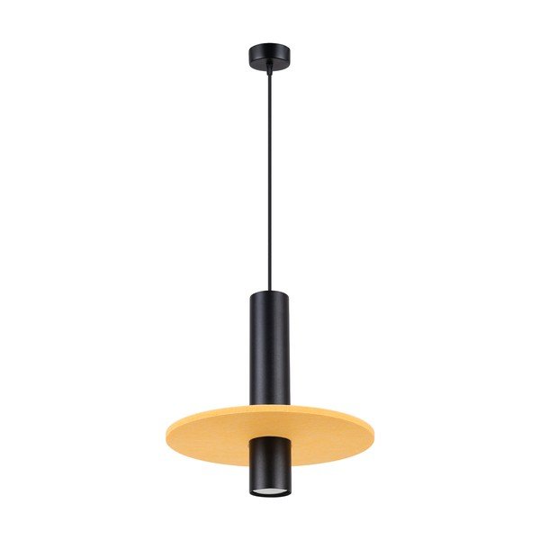 Žuta /bež metalna viseća svjetiljka ø 30 cm Olisa – Sollux