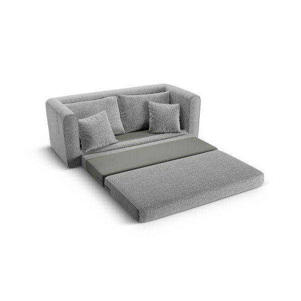 Svijetlo siva sklopiva sofa 158 cm Lido – Micadoni -image-4