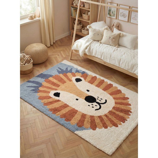 Periv/ručno rađen pamučan dječji tepih 140x200 cm Snuggle Samba – Hanse Home-image-1