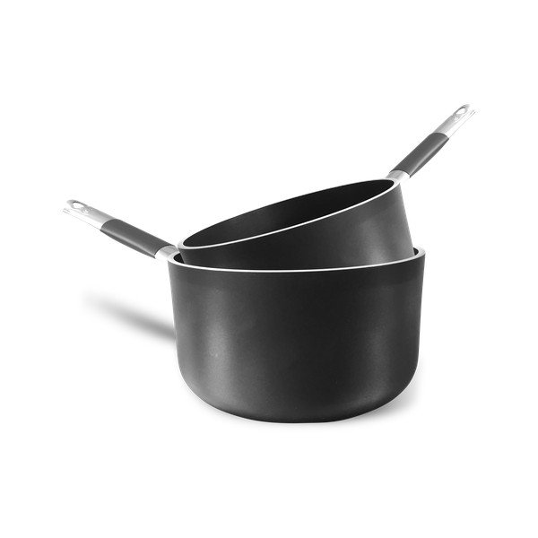 Aluminij redigit s ne-stick površinskim pentolom agnelli al crno, Ø 16 cm-image-1
