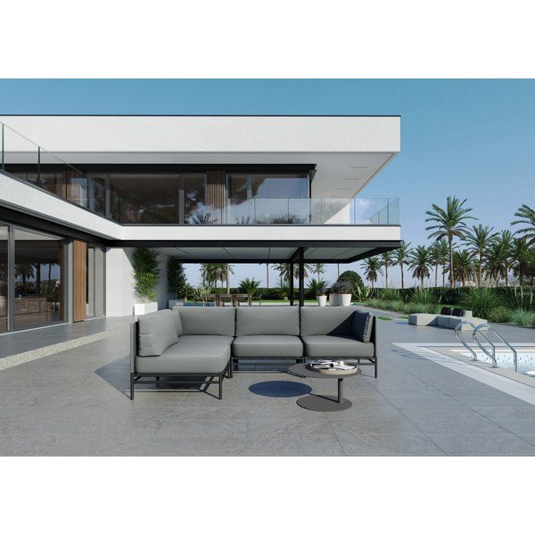 Svijetlo sivi modul za vrtne sjedeće garniture (promjenjiv) Dandy – Sit Sit-image-1