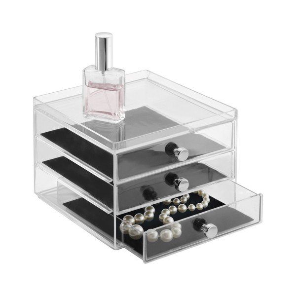 Organizer 3 ladice InterDesign Serwo, visina 12,5 cm-image-1