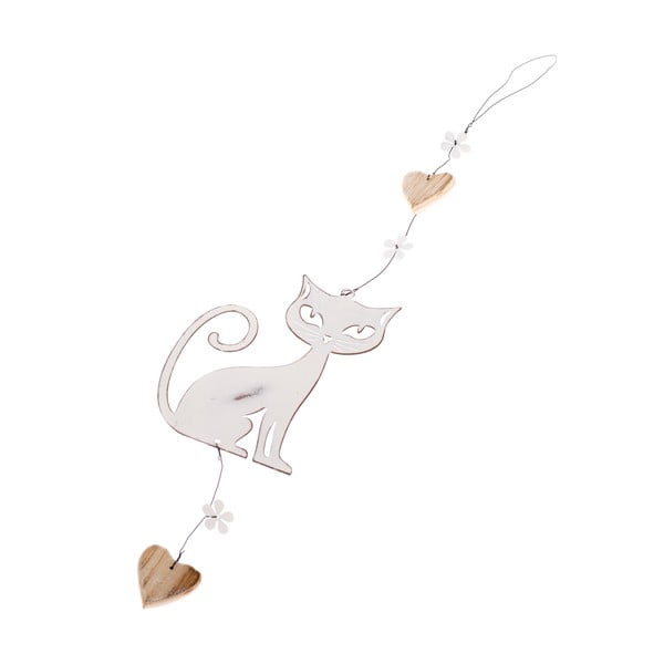 Metalni viseći ukras u obliku Dakls mačke, visina 37 cm