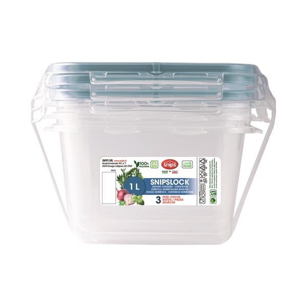 Posude za ručak u setu 3 kom Snipslock – Snips-image-3
