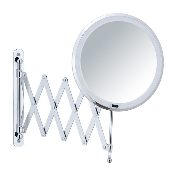 Kozmetičko ogledalo s osvjetljenjem/povećavajuće (5x) ø 20 cm Barona – Wenko-image-1
