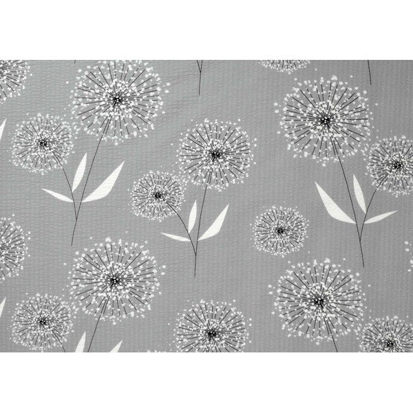 Svijetlo zelena krep produžena posteljina za krevet 140x220 cm Dandelions -image-1