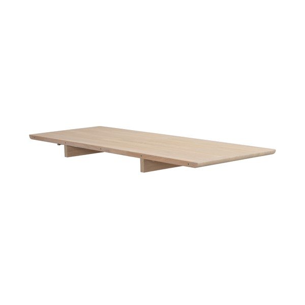 Dodatna ploča za stol od punog hrasta 140x50 cm Clapperton – Rowico-image-3
