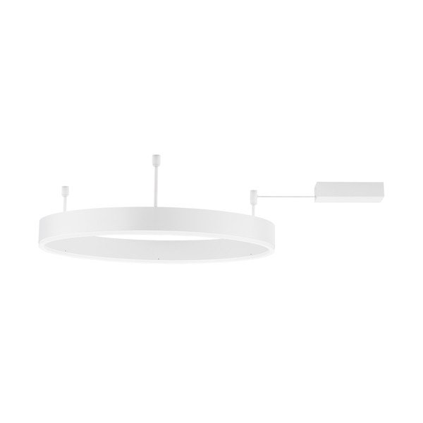Mat bijela LED stropna svjetiljka aluminijska s mogućnosti zatamnjivanja Motif – Nova Luce
