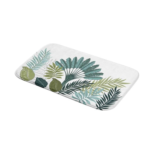 Bijela/zelena kupaonska prostirka 45x75 cm Panazio – douceur d'intérieur-image-2