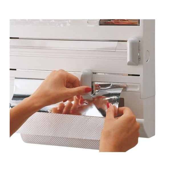 Bijeli plastičan zidni držač za folije i papirnate ručnike Parat – LEIFHEIT-image-4