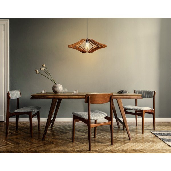 Viseća svjetiljka u prirodnoj boji ø 47 cm – Opviq lights-image-2