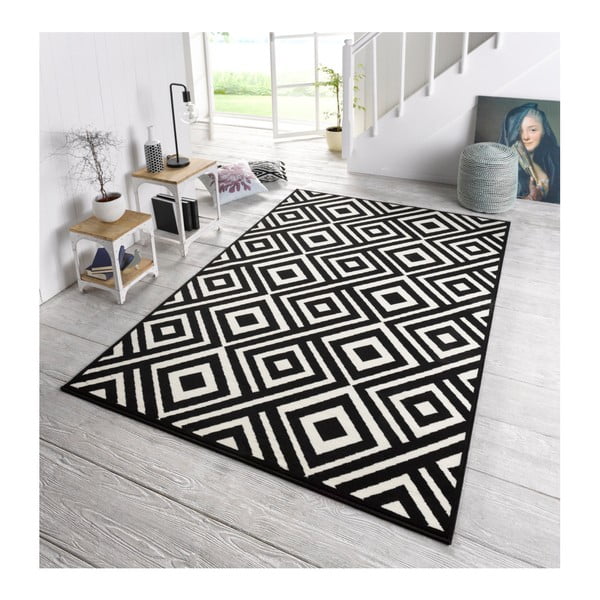 Crno-bež tepih Hanse Home Art, 140 x 200 cm-image-1