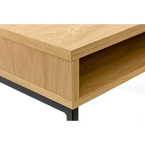 Radni stol s pločom stola u dekoru hrasta 35x100 cm Frame – Woodman-image-4