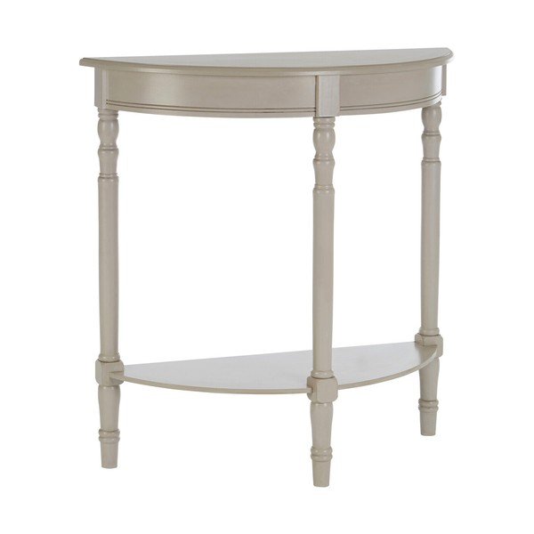 Sivi pomoćni stol od masivnog bora 30x80 cm Heritage – Premier Housewares