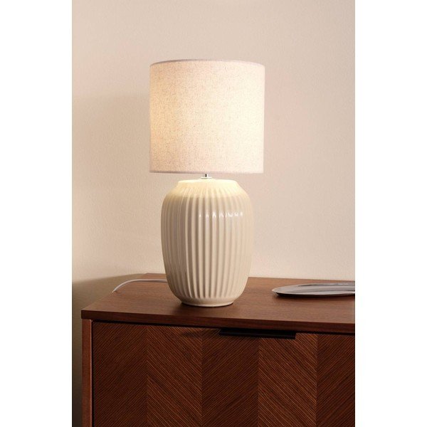 Bež stolna lampa keramička (visina 41,5 cm) Karlsson – Jotex-image-1