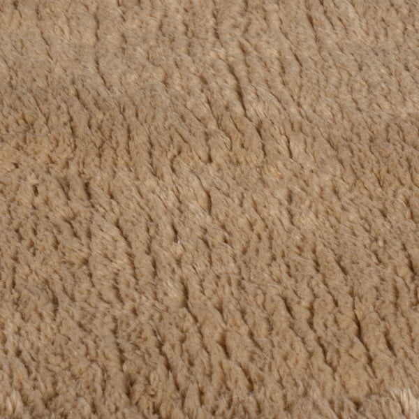 Smeđe sintetičko krzno 160x230 cm Faroe Wool Look Fur – Flair Rugs-image-3